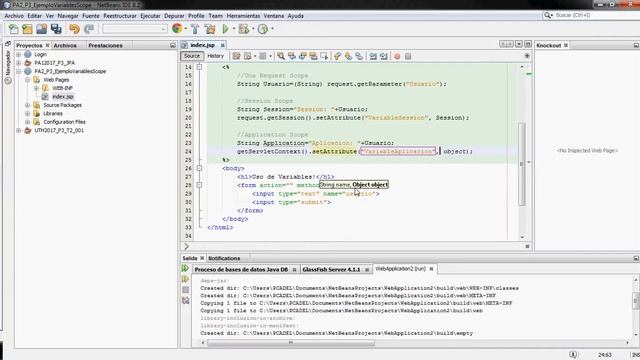 Scope de Variables en Java Web con Netbeans смотреть онлайн