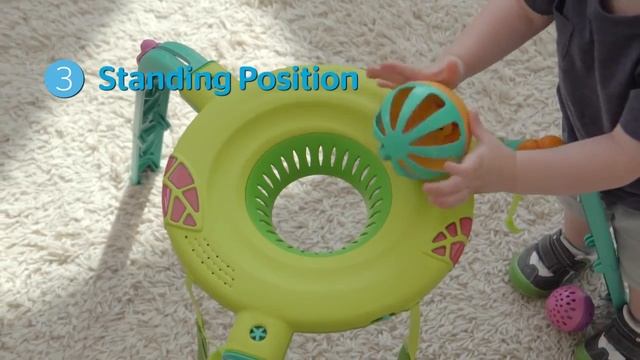 Развивающий коврик - Я расту Gymini® 1 2 3 Here I Grow!™ Tiny Love смотреть онлайн