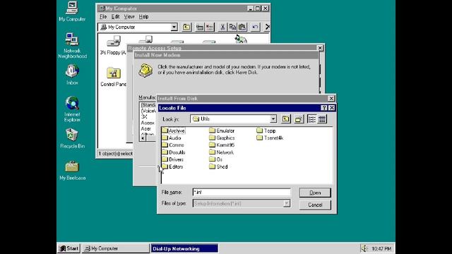 Installing and using PPP under Windows NT Workstation 4.0 on #ao486 #MiSTerFPGA смотреть онлайн