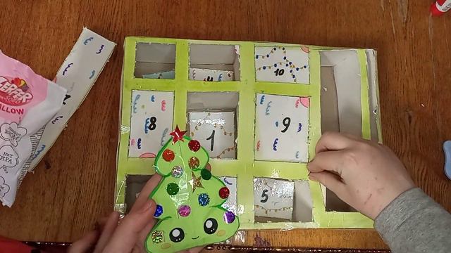 🎄открываем адвент календарь🎄день 7 смотреть онлайн