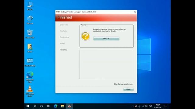 Fix Windows 10 HDMI display scaling problem with AMD ATI Integrated Graphics 3000 4000 series смотреть онлайн