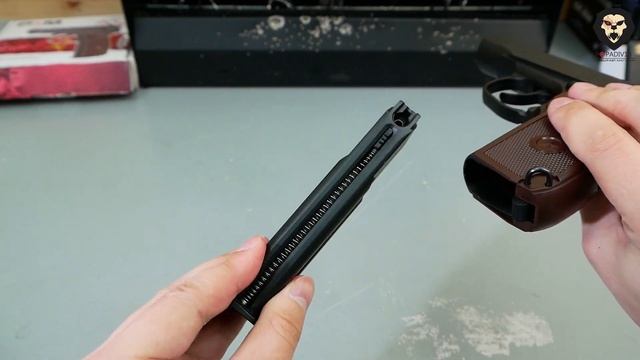 Страйкбольный пистолет KWC PM Soft Air 6 мм CO2 видео обзор смотреть онлайн
