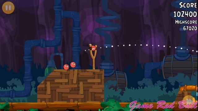 Red Ball 4 in Angry Ball ' Thunder Ball ' Gameplay Walkthrough #5 смотреть онлайн