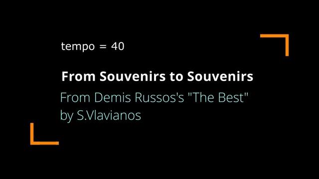 From Souvenirs to Souvenirs _ Demis Russos _ Guitar Tabulature.mp4 смотреть онлайн