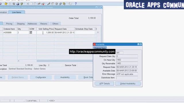 Enter Sales Order - Oracle Order Management смотреть онлайн