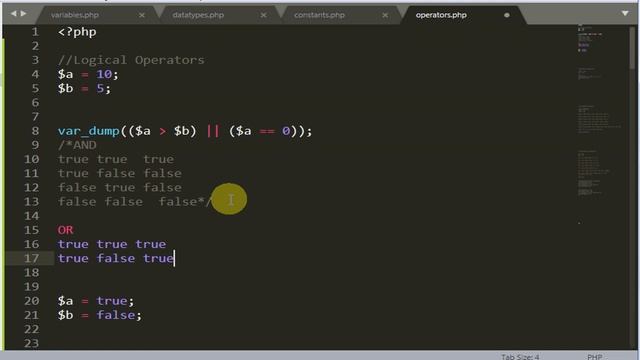 11. PHP Operators : Logical Operators explanation tutorial in Hindi / Urdu смотреть онлайн