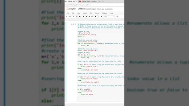 Python Tutorial: How To Use Index Values in Lists смотреть онлайн