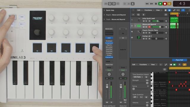 MiniLab 3 | How To Control Logic Pro смотреть онлайн