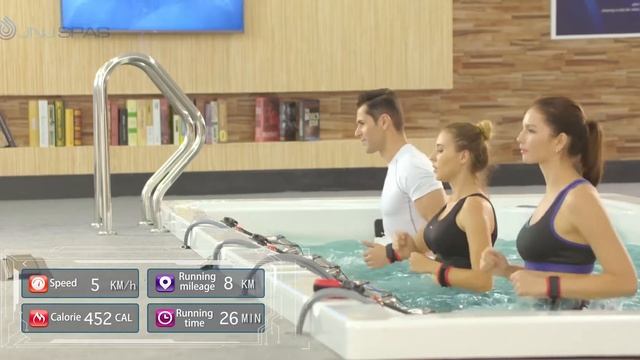 Спа Бассейн с беговой дорожкой JNJ Treadmill в магазине Бассейны-спа.рф смотреть онлайн