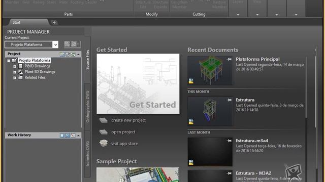 Curso AutoCAD Plant 3D 2016 Modelagem de Estruturas - Apresentação смотреть онлайн