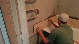 Как класть плитку в ванной