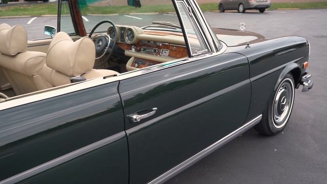 1971 Mercedes-Benz 280 SE 3.5 Cabriolet (407965) - Outdoor Walkaround | Daniel Schmitt & Co. смотреть онлайн
