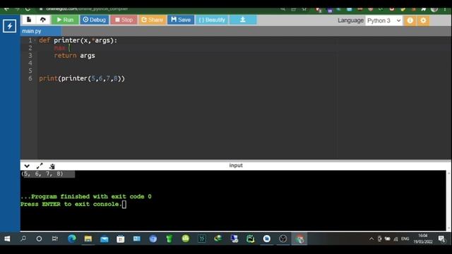 What is args in python? смотреть онлайн