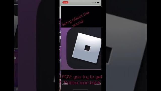 POV:you try to get the old Roblox icon back смотреть онлайн