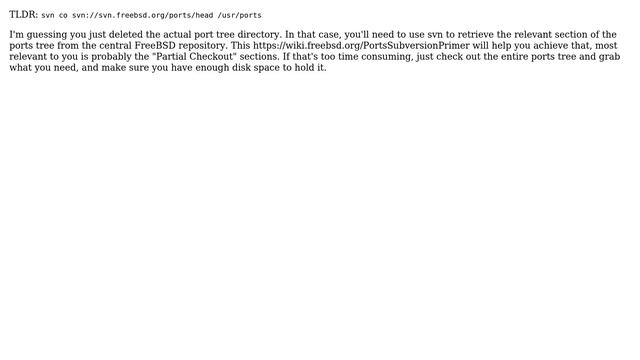 DevOps & SysAdmins: How to install deleted port on FreeBSD? (3 Solutions!!) смотреть онлайн