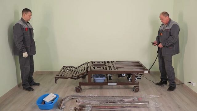 Инструкция по сборке медицинских кроватей Med-Mos E-45 и DB-11A смотреть онлайн