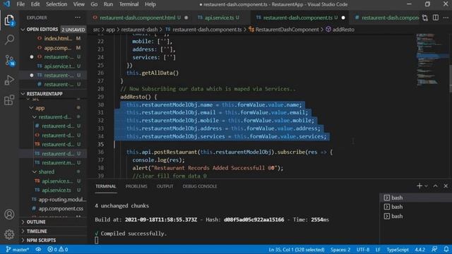 Angular 12 Project Tutorial, Complete Restaurant Project from Scratch in Angular, Testycodeiz смотреть онлайн