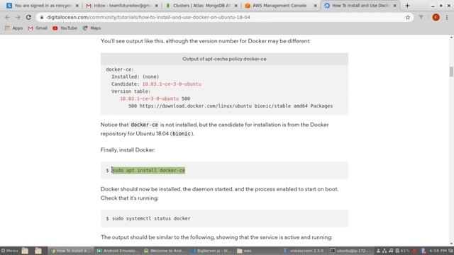 How to install and use docker on ubuntu 18.04 смотреть онлайн