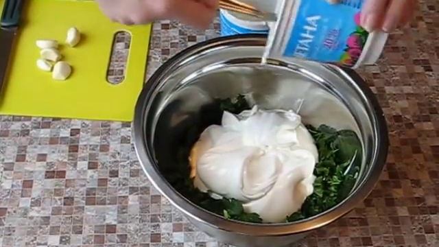 Холодный сметанный соус к мясу и рыбе смотреть онлайн