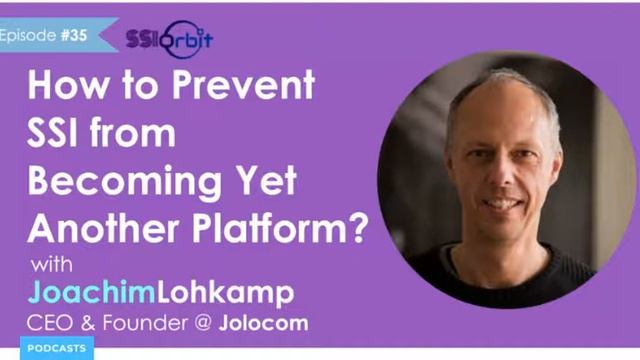 How to Prevent SSI from Becoming Yet Another Platform? | SSI Orbit Podcast E35 смотреть онлайн