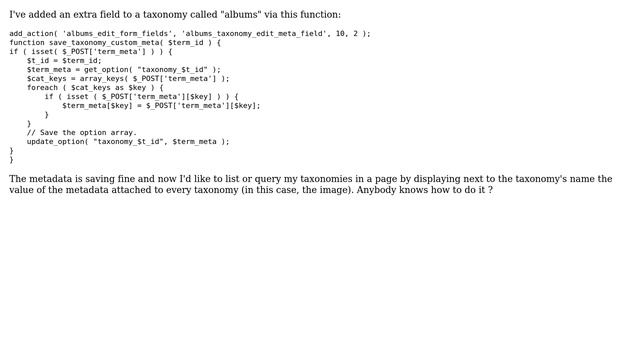 Wordpress: List taxonomies with thumbnails смотреть онлайн