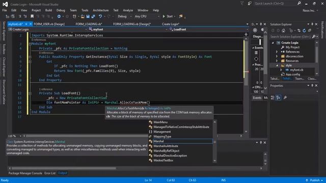 Make Digital Font in Visual Basic смотреть онлайн