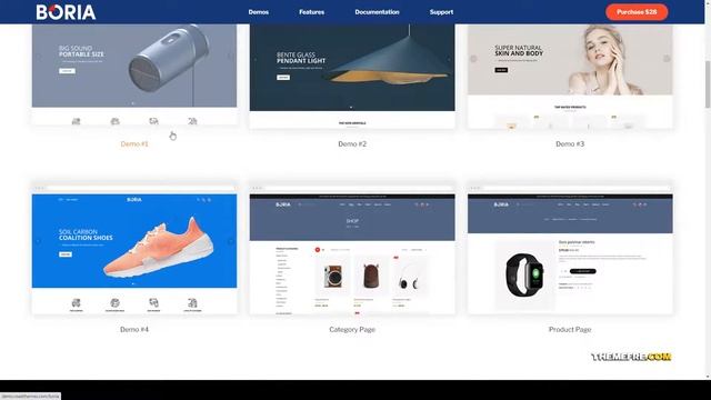 Boria - Multipurpose WooCommerce WordPress Theme multipurpose furniture theme Build Website смотреть онлайн