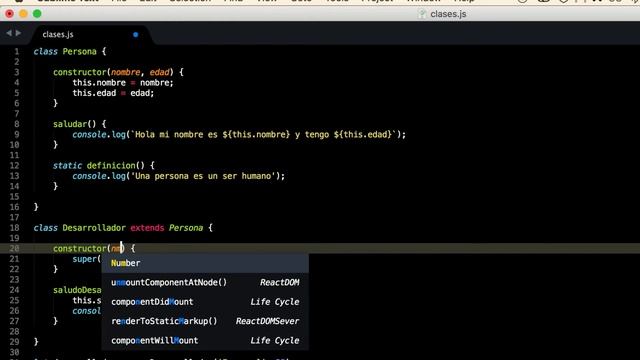 Curso de ES6 Javascript 08 - Clases y algunos de sus secretos смотреть онлайн