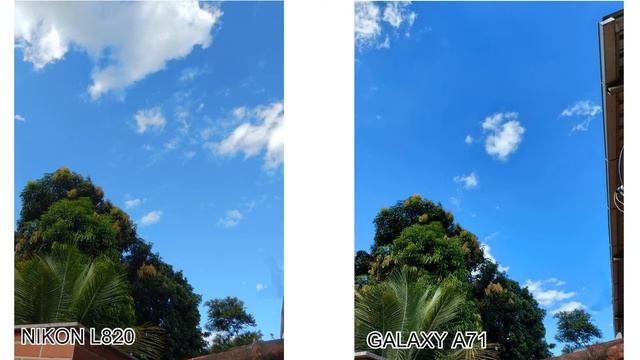 NIKON L820 x GALAXY A71| QUAL CÂMERA É MELHOR? смотреть онлайн