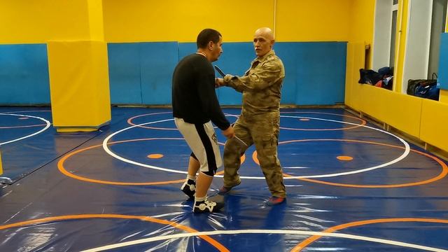 Нож на нож.Трёхударная серия в контратаке. В Н Крючков/Knife Fight. Counterattack