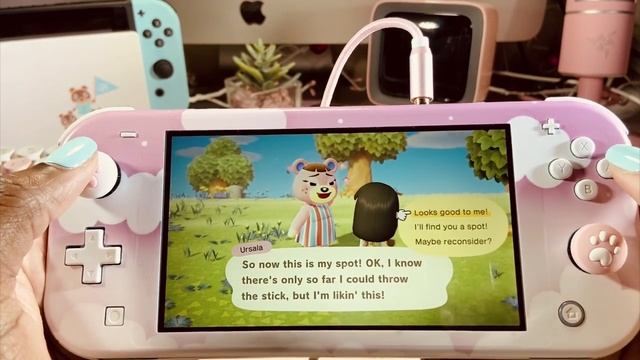 Animal Crossing New Horizons Nintendo Switch Lite Gameplay смотреть онлайн