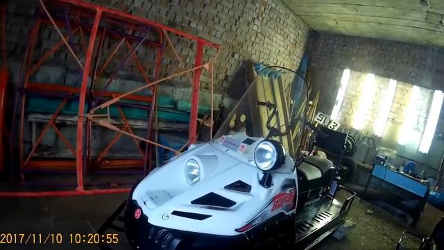 Снегоход Буран 4тд 10. 11. 2017. Аккомулятор смотреть онлайн