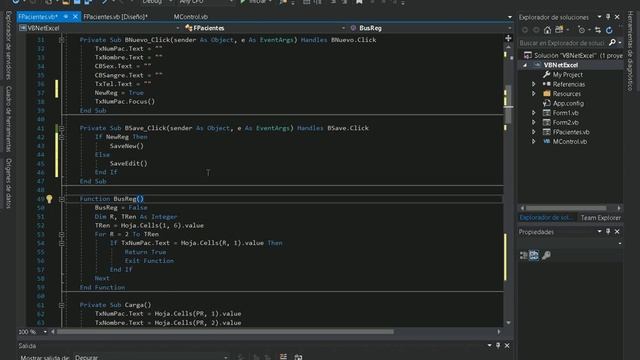 Visual Basic. NET y Excel #8 Modificar Registro Existente en la hoja Excel desde el Formulario .Net смотреть онлайн