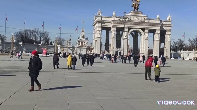 Москва. ВДНХ. Март 2023. смотреть онлайн