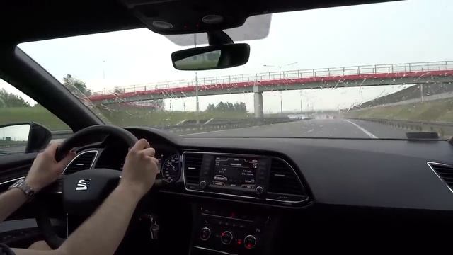 2016 SEAT Leon CUPRA 290 Heavy Rain Test Drive CZY DUŻA MOC & FWD DZIAŁA? TEST PL смотреть онлайн