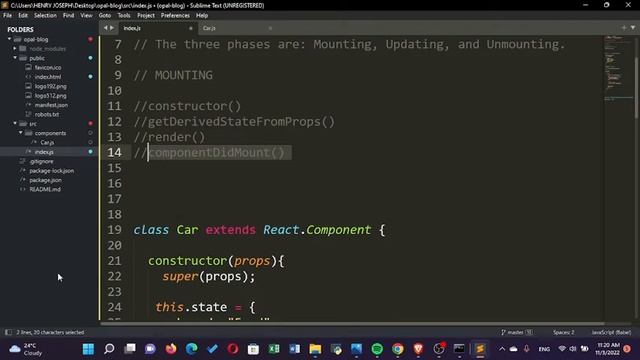React Tutorial 5 | Class Components смотреть онлайн