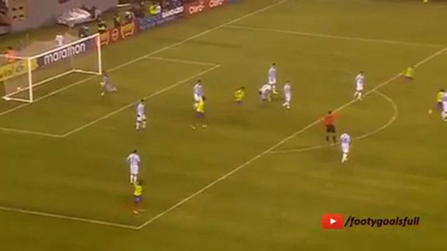 Argentina 2-1 Ecuador: Sergio Aguero and... смотреть онлайн