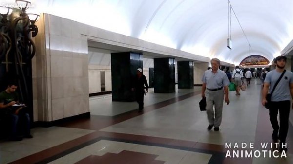 Москва. Самое красивое метро. Moscow. The beautiful metro.
