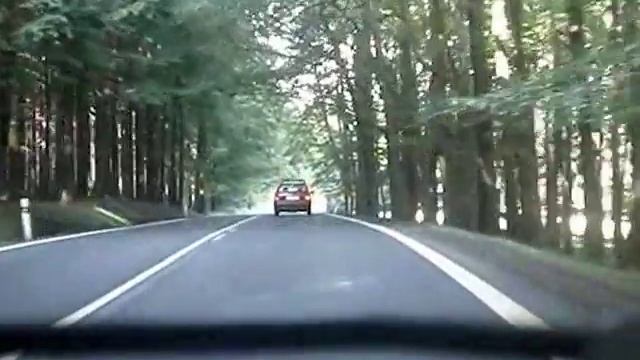граница Чехии и Польши на автомобиле смотреть онлайн