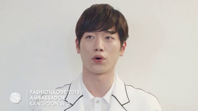 'Fashion KODE 2015 F/W' Ambassador - Kangjoon Seo смотреть онлайн