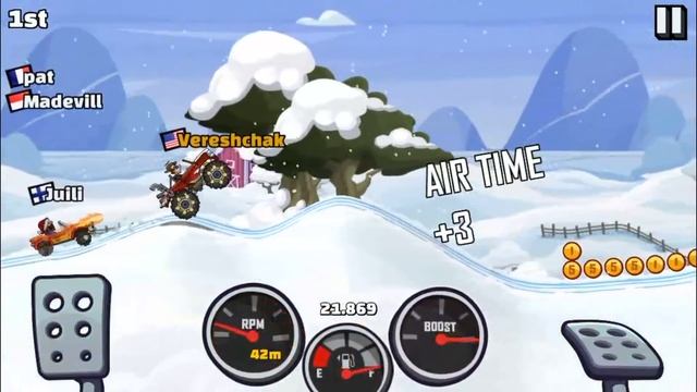 Hill Climb Racing 2 Monster Truck - Tuning Parts | GamePlay смотреть онлайн