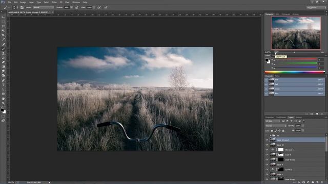 Художественное размытие в Adobe Photoshop (личный опыт). смотреть онлайн