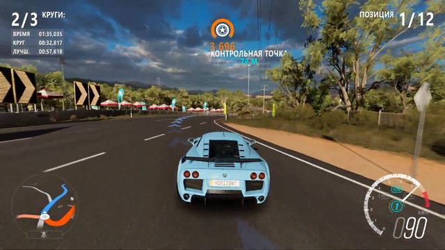 Прохождение Forza Horizon 3 #114 ➤ Выступление: Кольцо среди лугов смотреть онлайн