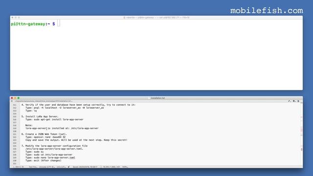 LoRa/LoRaWAN Tutorial 31: LoRa Server Project
