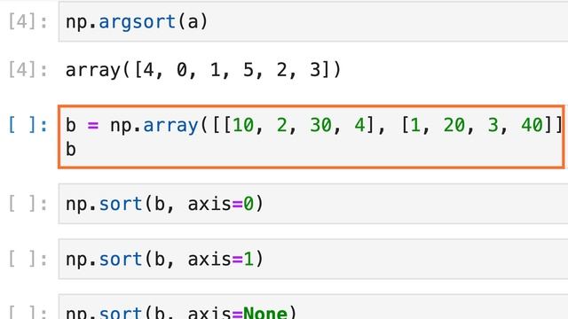 【こつこつPython】Pythonで配列を昇順に並び替える方法｜numpy.sort,argsort смотреть онлайн