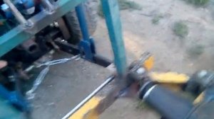 Самодельная приствольная фреза для мини трактора часть 1