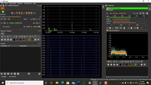 RTL SDR SDRAngel - How To Receive Es'Hail 2 SDR Receiver Setup || Oscar 100
