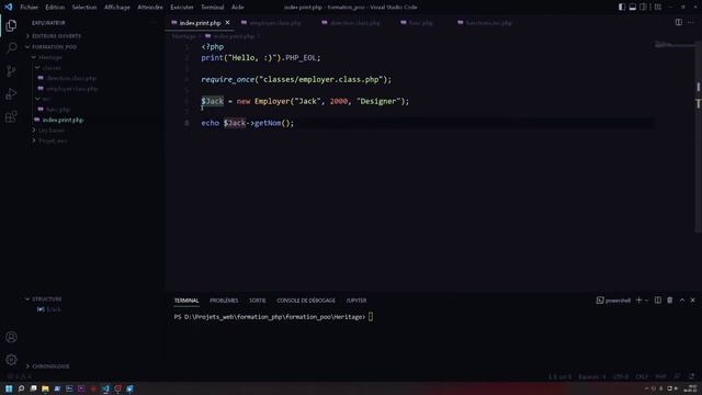 APPRENDRE LA POO EN PHP #5 ( L'AUTOLOADER ) смотреть онлайн