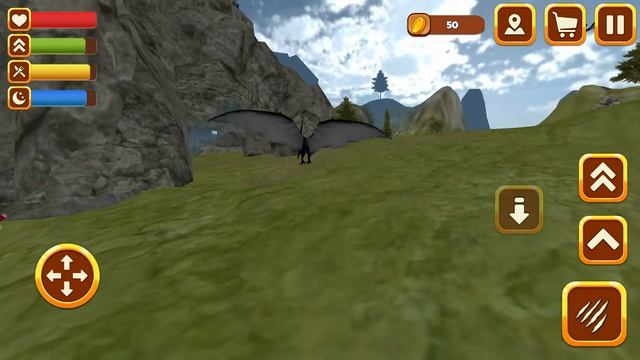 Pterodactyl Simulator 3D - Android Gameplay смотреть онлайн