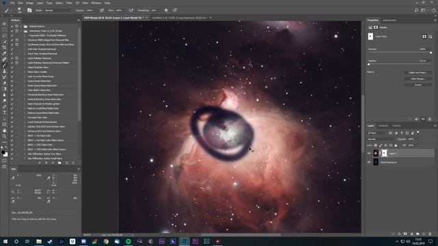 Blending Astrophotography Images In Photoshop смотреть онлайн